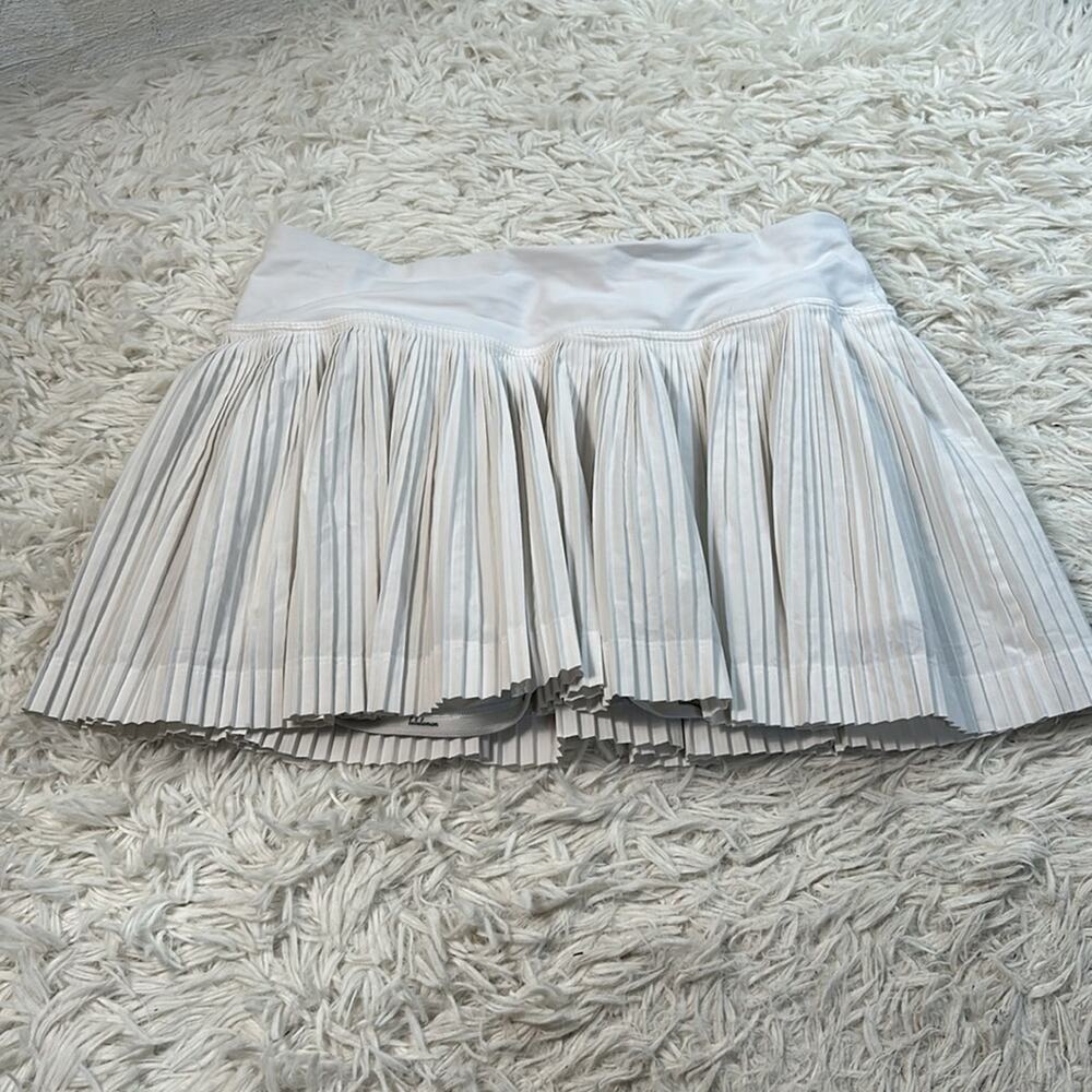 Lululemon Pleat To Street Skirt III White